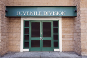 Juvenile crime division of a police station